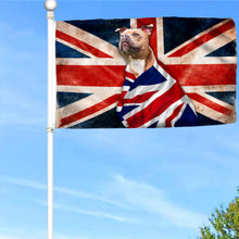 Fyon Staffordshire Bull Terrier Patriotic Dog Flag 41430 Indoor and outdoor banner