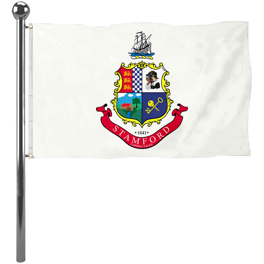 Fyon Stamford, Connecticut flag   Banner