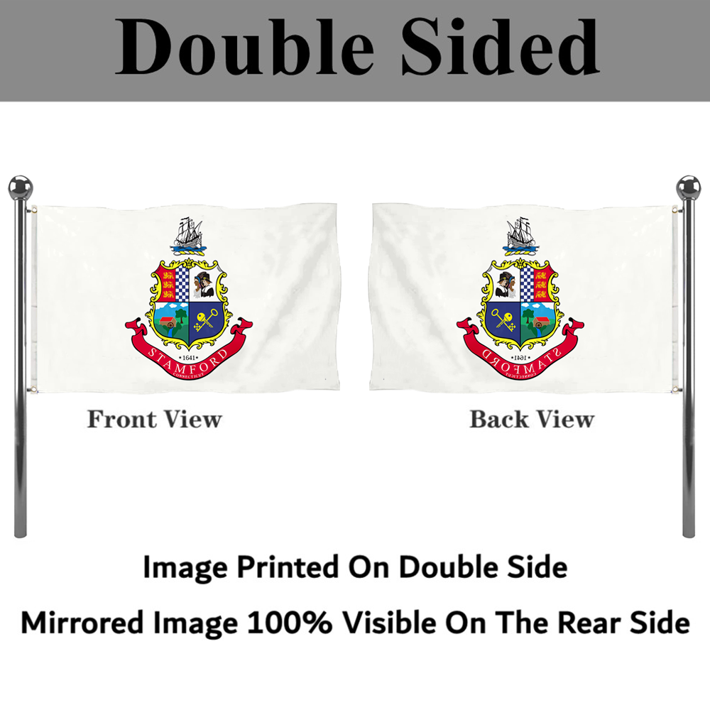 Fyon Stamford, Connecticut flag   Banner