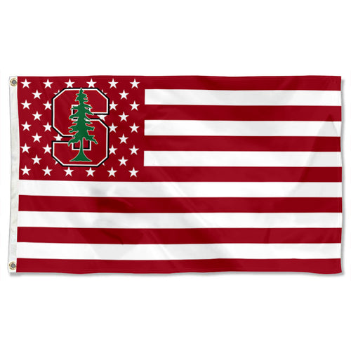 Fyon Stanford California Stars and Stripes Flag Banner