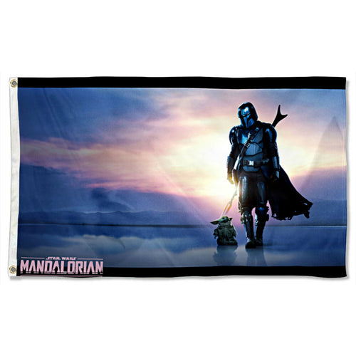 Fyon Star Wars The Mandalorian Poster Flag Banner