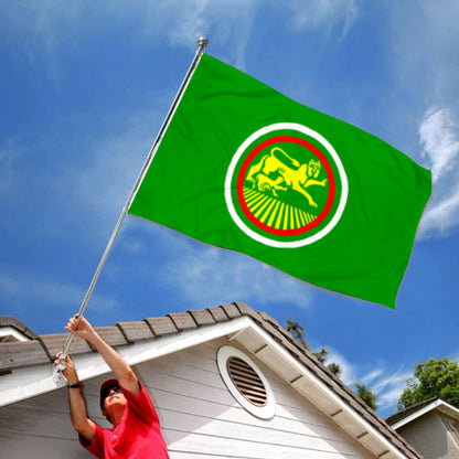 Fyon Stara Zagova City and Province, Bulgaria Flag Indoor and outdoor banner