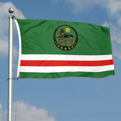 Fyon State of Chechen Republic of Ichkeria  Flag Banner