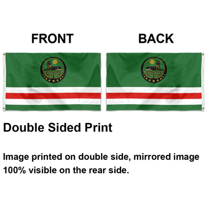 Fyon State of Chechen Republic of Ichkeria  Flag Banner