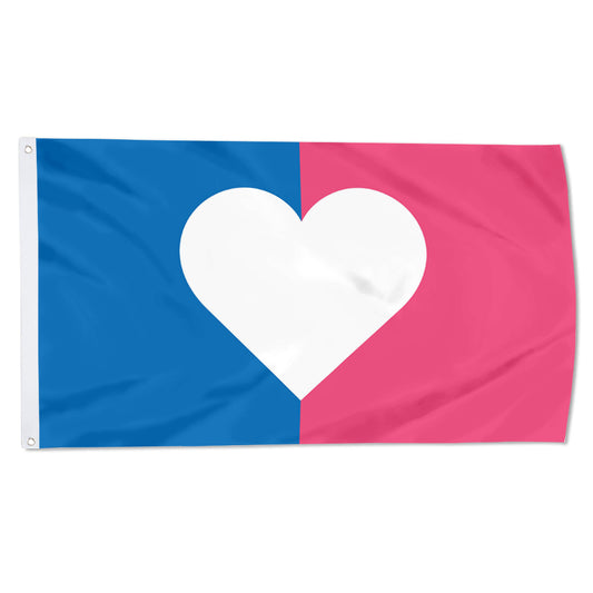 Fyon Straight Pride Flag Banner