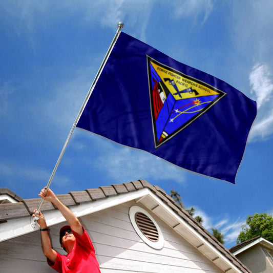 Fyon Strike Fighter Weapons School Pacific Flag  Indoor and outdoor banner