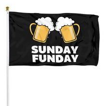 Fyon Sunday Funday Beer Flag Indoor and Outdoor Banner