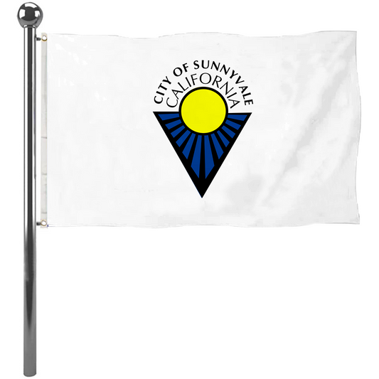 Fyon Sunnyvale, California Flag Banner