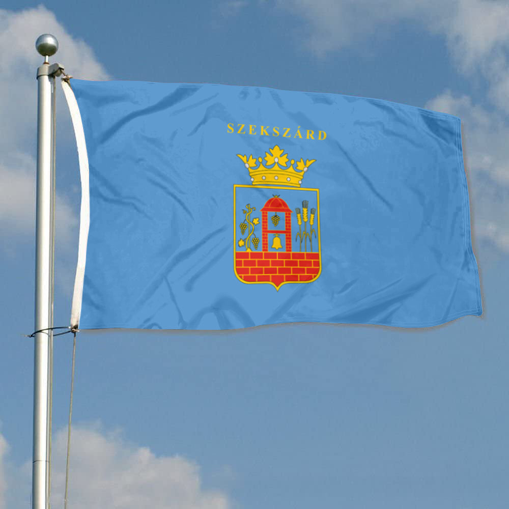 Fyon Szekszárd, Hungary Flag Indoor and outdoor banner