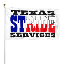 Fyon TEXAS STRIDE SERVICES Flag Indoor and outdoor banner