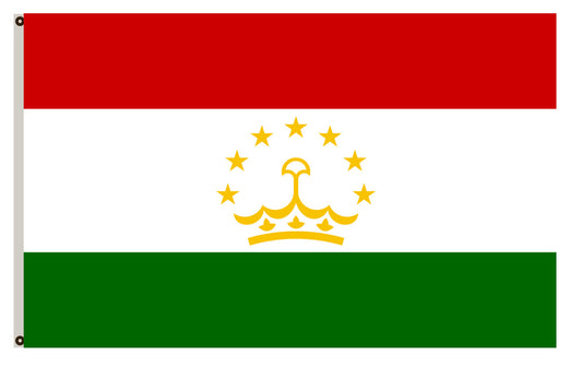 Tajikistan  Flag