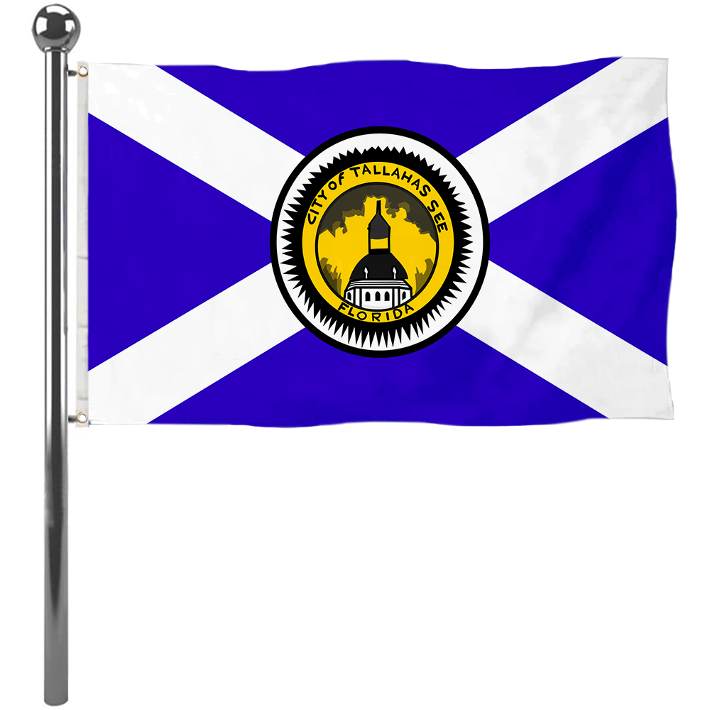Fyon Tallahassee, Florida flag(Waltson Flag, used 1955-1986) flag  Banner