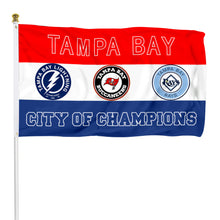 Fyon Tampa Bay Buccaneers Lightning Bay Rays Flag Banner