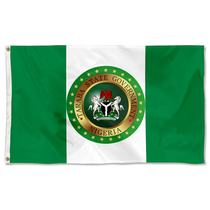 Fyon Taraba State, Nigeria flag Indoor and outdoor banner