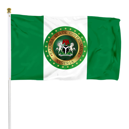 Fyon Taraba State, Nigeria flag Indoor and outdoor banner