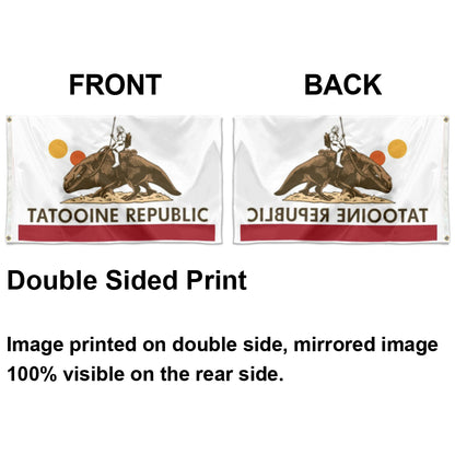 Fyon Tatooine Republic Star Wars Battle Flag Indoor and outdoor banner