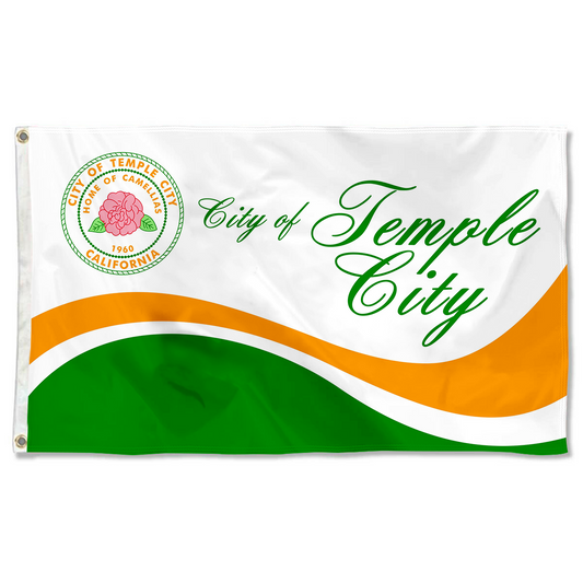 Fyon Temple City, California Flag Banner