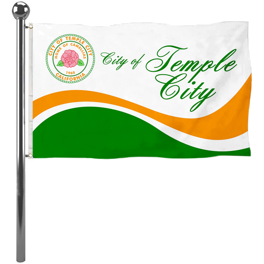Fyon Temple City, California Flag Banner