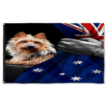 Fyon Terrier Dog Lover Australian Flag 41401 Indoor and outdoor banner