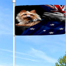 Fyon Terrier Dog Lover Australian Flag 41401 Indoor and outdoor banner