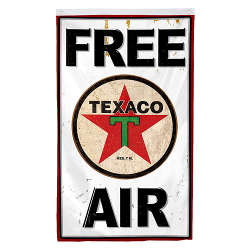 Fyon Texaco Free Air Gasoline Gas Oil Flag Indoor and outdoor banner