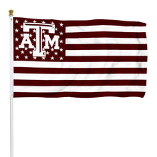 Fyon Texas A&M Aggies Stars and Stripes Flag Banner