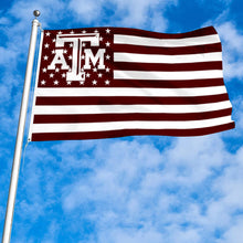 Fyon Texas A&M Aggies Stars and Stripes Flag Banner