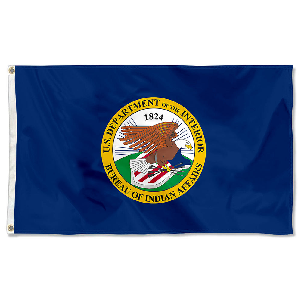 Fyon The Bureau of Indian Affairs Flag  Indoor and Outdoor Banner