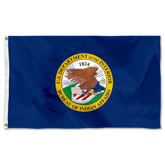 Fyon The Bureau of Indian Affairs Flag  Indoor and Outdoor Banner