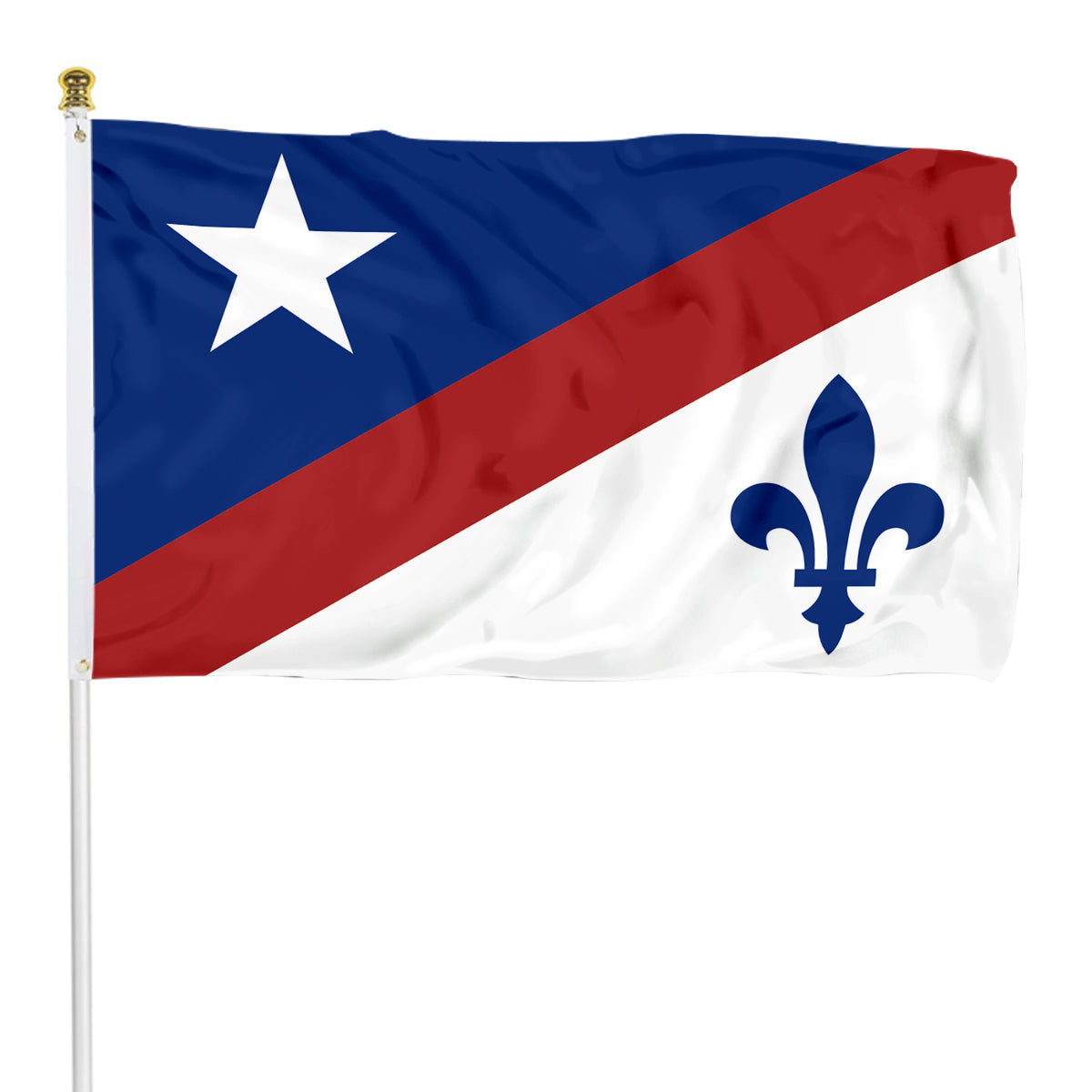 Fyon The Franco-American Flag Banner