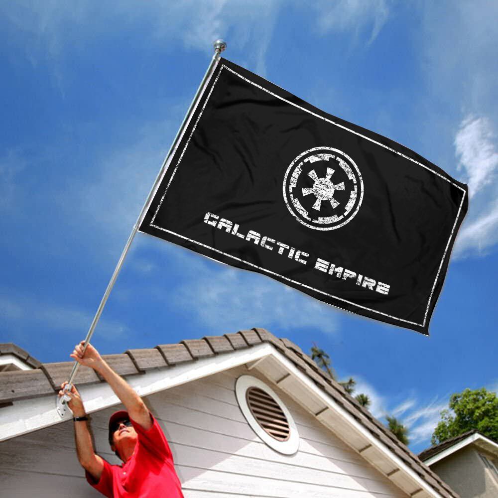 Fyon Retro Star Wars The Galactic Empire Flag Indoor and outdoor banner 32629