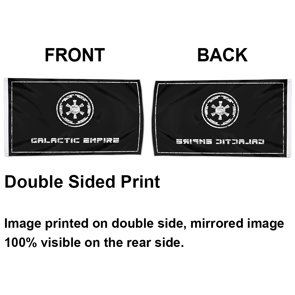 Fyon Retro Star Wars The Galactic Empire Flag Indoor and outdoor banner 32629