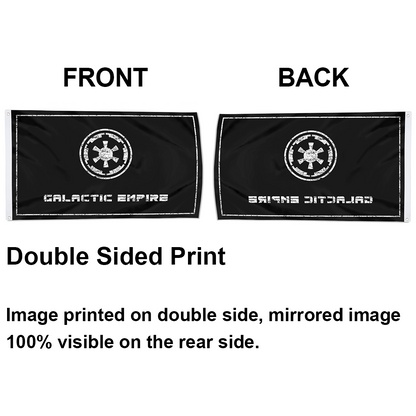 Fyon Retro Star Wars The Galactic Empire Flag Indoor and outdoor banner 32629