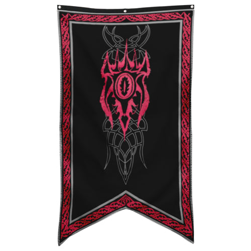 Fyon The Mace Of Sauron And Ring Red Eye Flag Banner 30X50Inch