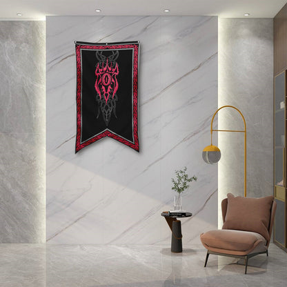 Fyon The Mace Of Sauron And Ring Red Eye Flag Banner 30X50Inch