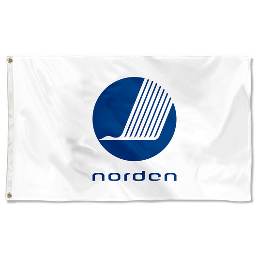 Fyon The Nordic Council Flag White Indoor and outdoor banner 40105