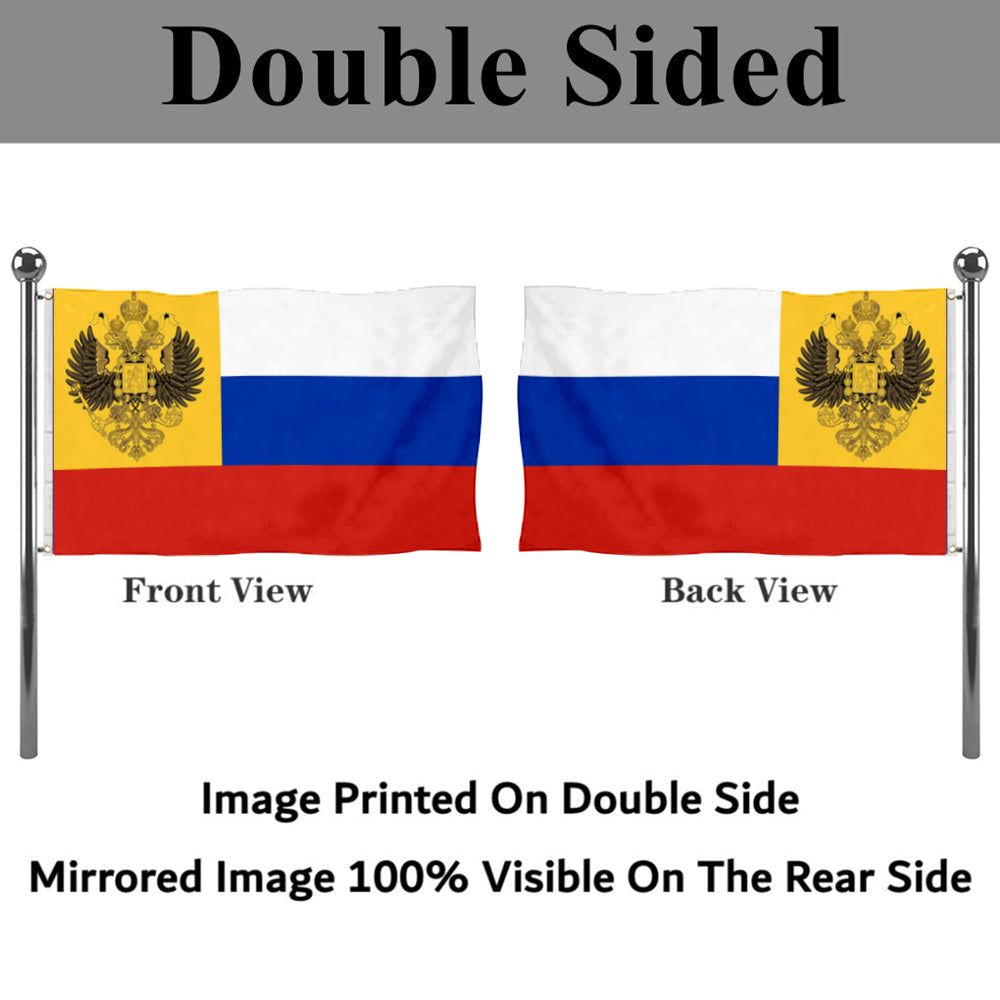 russian flag in ww1