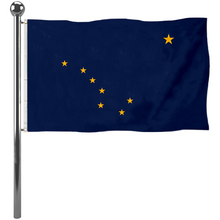 Fyon The United States Alaska Flag Banner