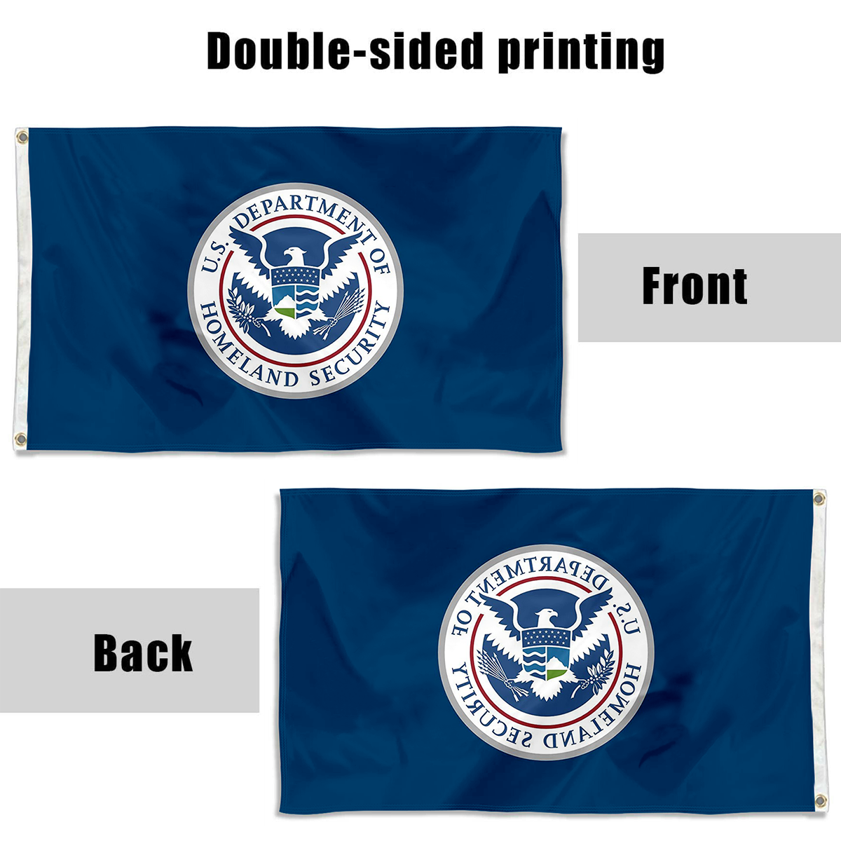 Fyon The United States Department of Homeland Security DHS Flag Indoor and outdoor banner