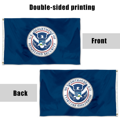 Fyon The United States Department of Homeland Security DHS Flag Indoor and outdoor banner