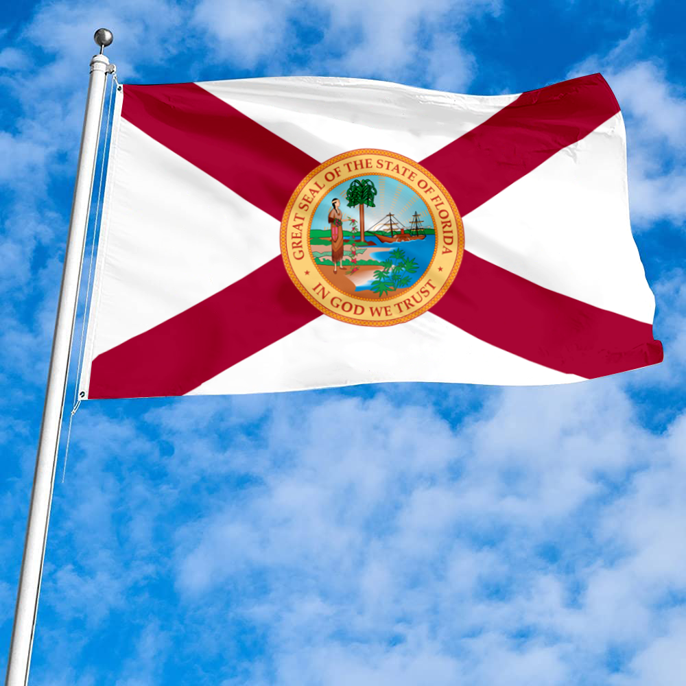 Fyon The United States Florida (1900–1985) Flag  Banner