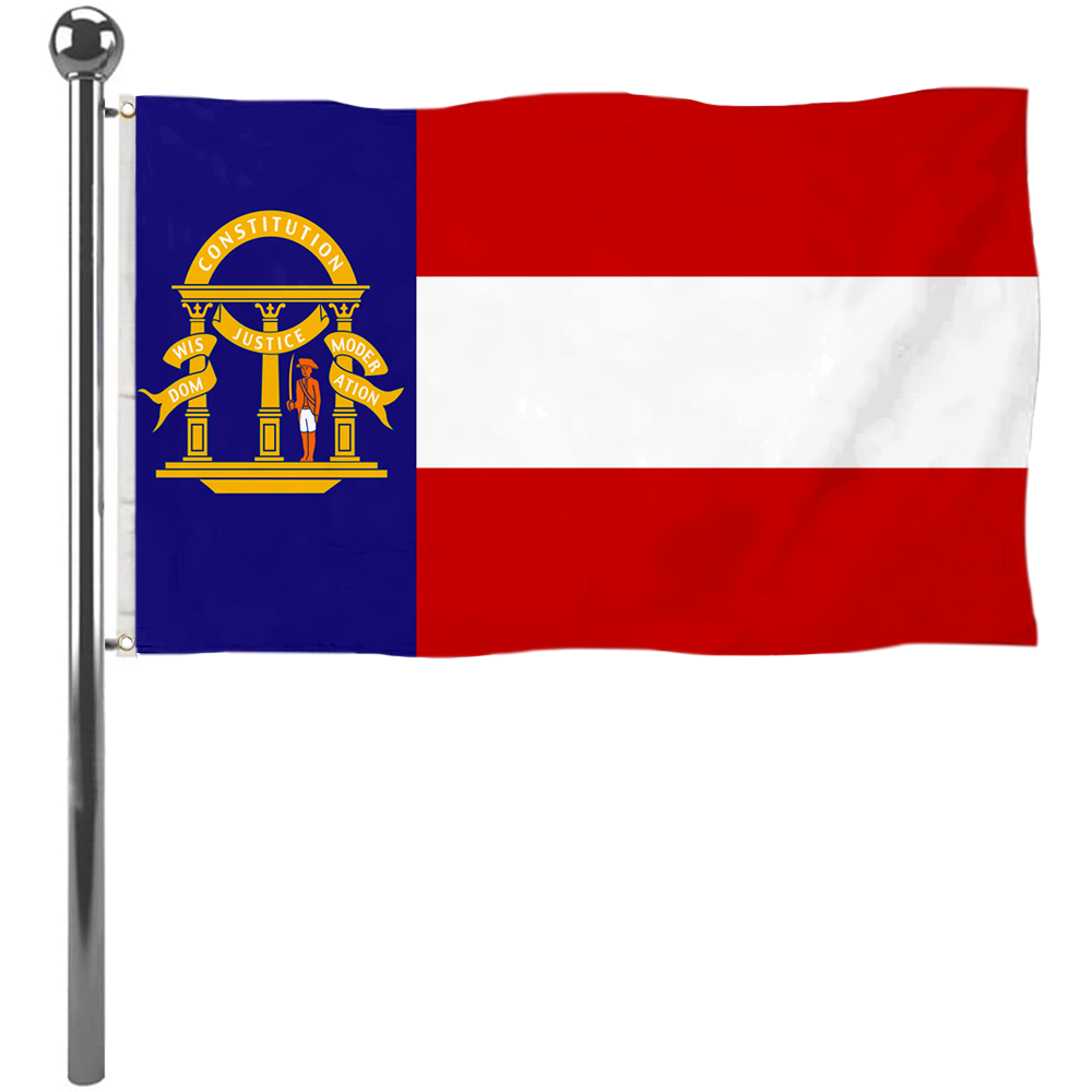 Fyon The United States Georgia (1902–1906) Flag Banner