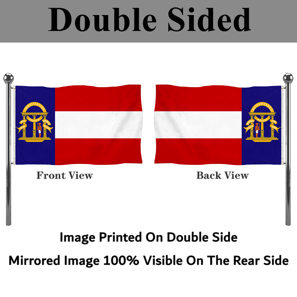 Fyon The United States Georgia (1902–1906) Flag Banner