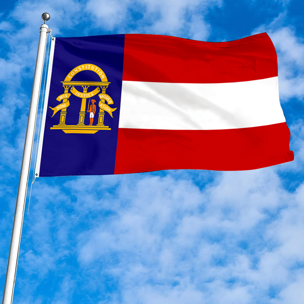 Fyon The United States Georgia (1902–1906) Flag Banner