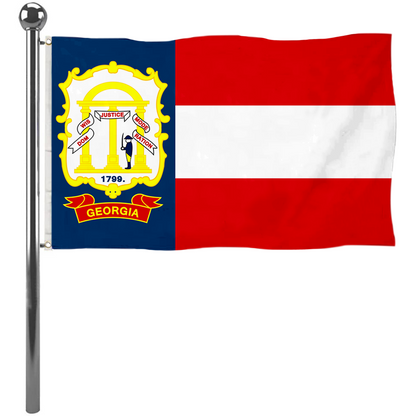 Fyon The United States Georgia(1906–1920) Flag Banner