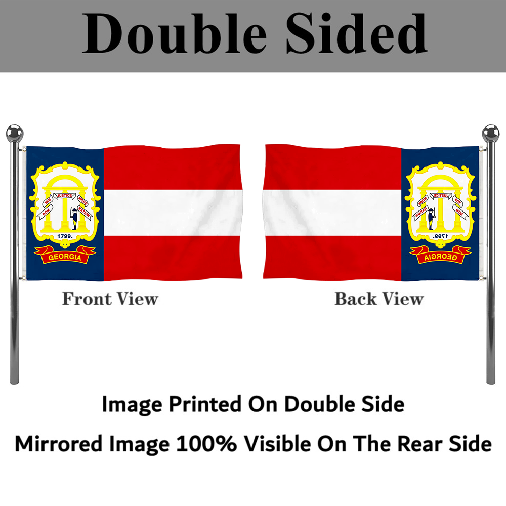 Fyon The United States Georgia(1906–1920) Flag Banner