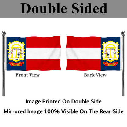 Fyon The United States Georgia(1906–1920) Flag Banner