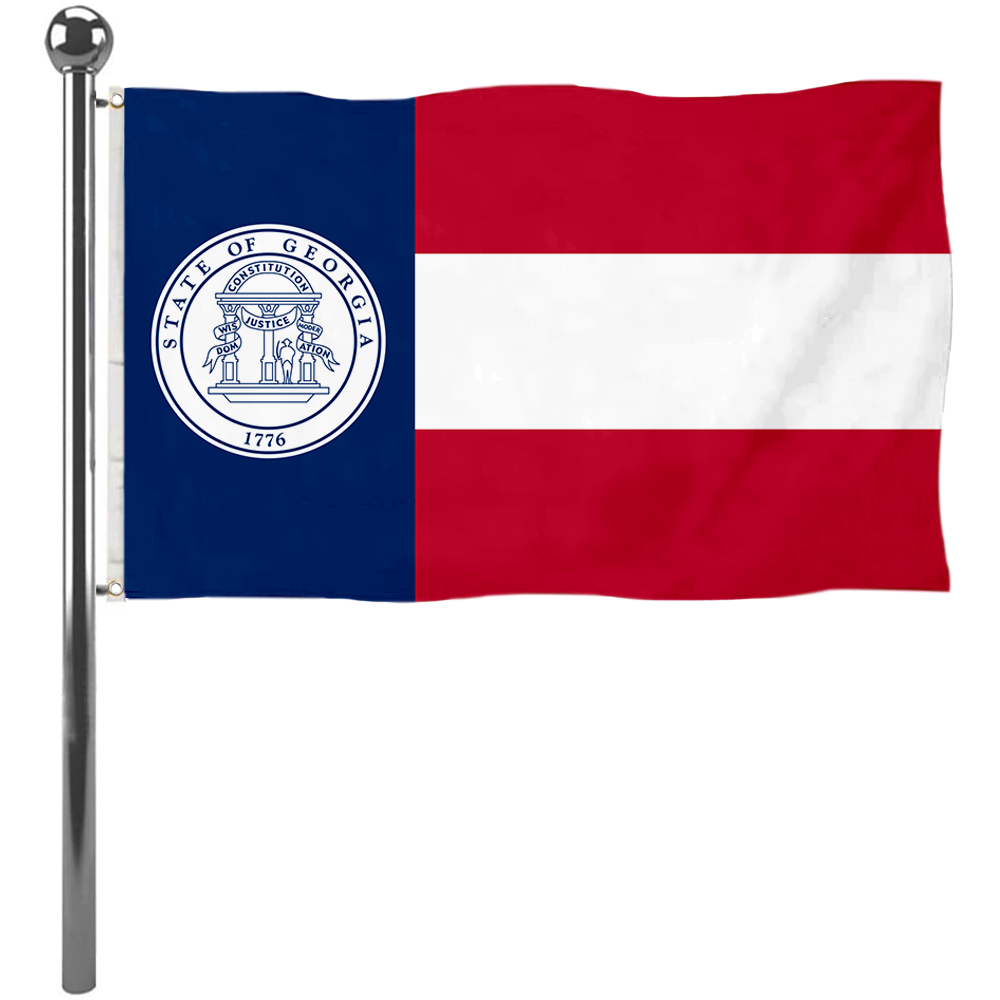 Fyon The United States Georgia (1920–1956) Flag Banner