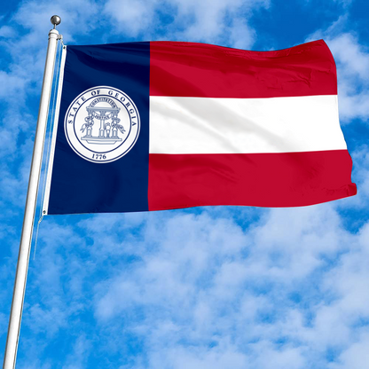 Fyon The United States Georgia (1920–1956) Flag Banner