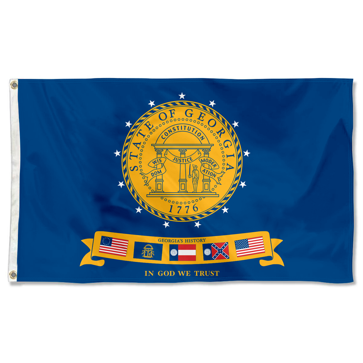 Fyon The United States Georgia (2001–2003) Flag Banner